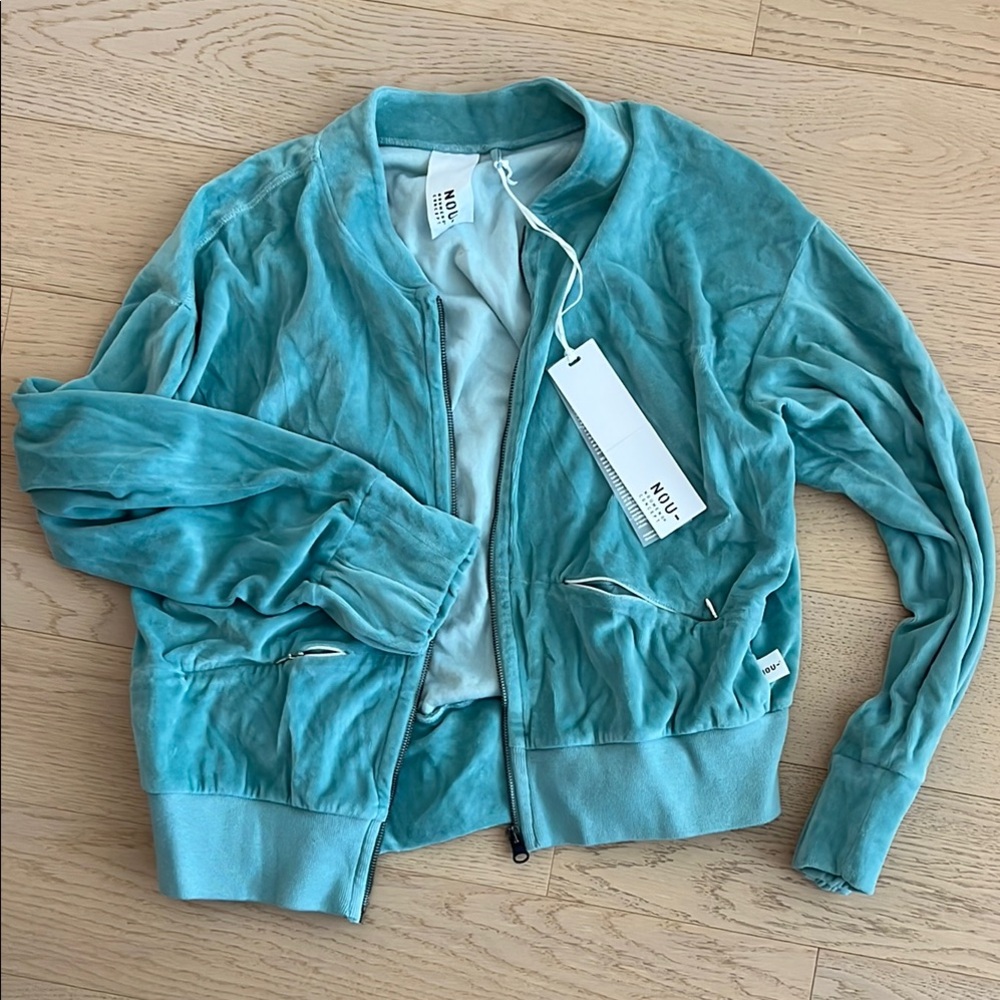 NOU Teal Women's Jacket NWT